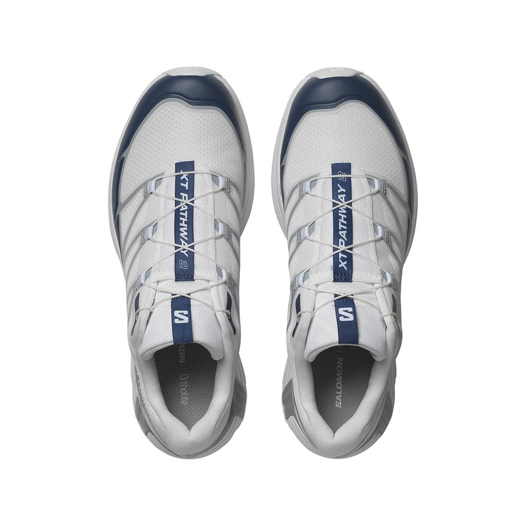 SALOMON XT-Pathway 2 White Poseidon Unisex-Sneaker Quarry L47722900