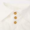 Vivienne Westwood White Goblin-style embroidered shirt tops 44 whiteUsed