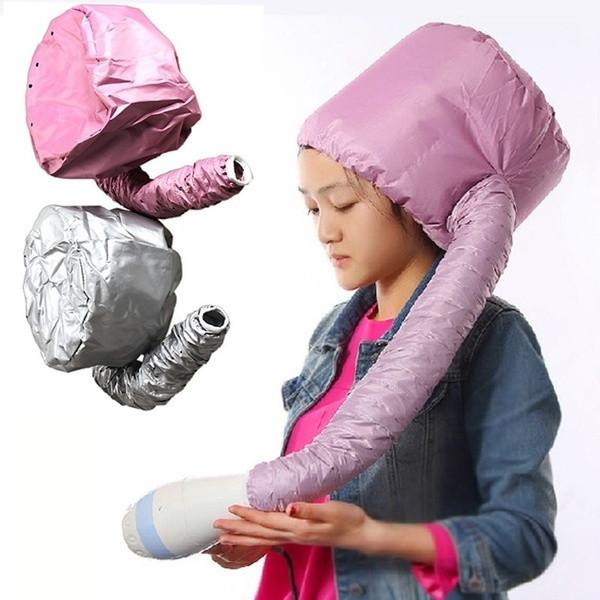 Premium Pink Hair Dryer Hat For Home Use Perfect For Styling And Drying Hair