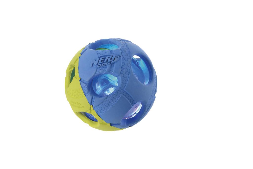 Richell Hundespielzeug Nerf Dog Light Ball 2.5i