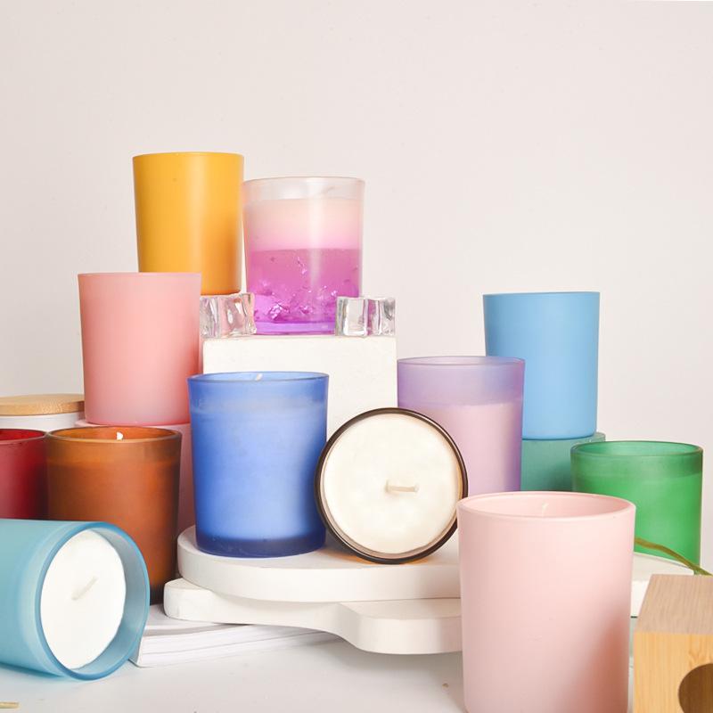 Glass Cup Scented Candle Souvenir Home Decoration Candle Soy Wax Scented Candle Romantic