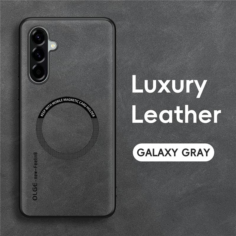 For Magsafe Phone Case For Samsung Galaxy A56 A55 A54 A53 A36 A35 A26 A34 A71 A51 A52 A32 A22 A13 Wireless Charging Cover Fundas