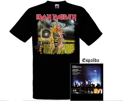 T-shirt Iron Maiden 1e Albumhoes - Debuut Heavy Metal Band T-shirt