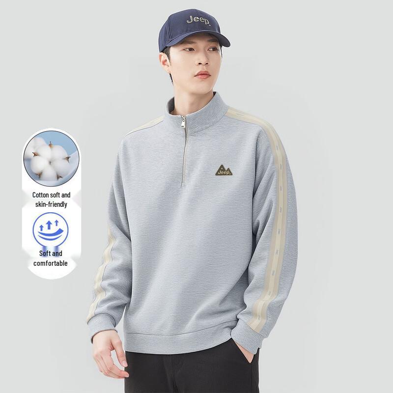 Jeep Men s Relaxed Fit Quarter-Zip Pullover 2XL
