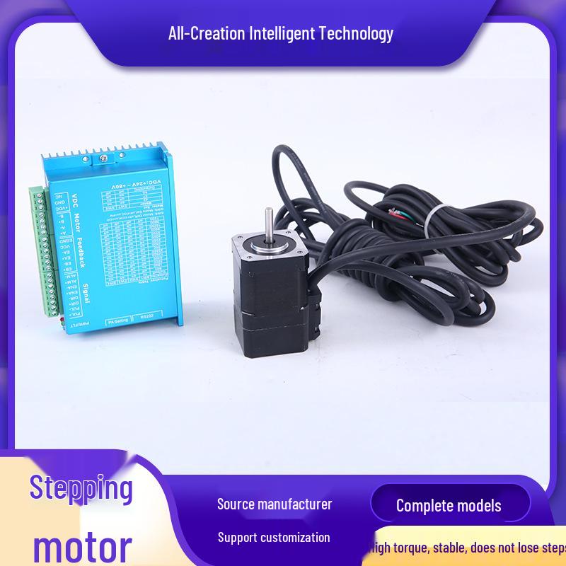 42 Stepper Motor with High Precision, Adjustable Open Loop, N20 Miniature, and 1-Year Warranty