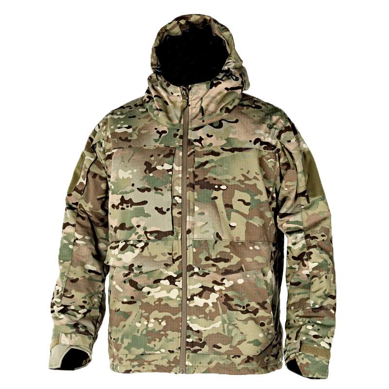 Buy Multi Pocket Bomber Military Jacket Hunting Clothes Warm Hoody