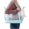 Breathable Mesh Cat Carrier Bag Foldable Nylon Pet Travel Tote Bag Zipper Anti-scratch Single Shoulder Bag For Small Dogs Cats O