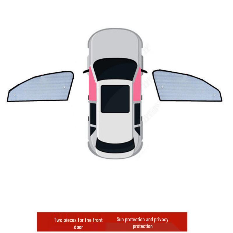 Car Sun Visor & Heat Insulation Window Curtain