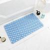 2X Non Slip Bath Mat Anti Mould Shower Mats TPE Bathroom Bathtub Mat Floor Shower Mats Anti Slip wi