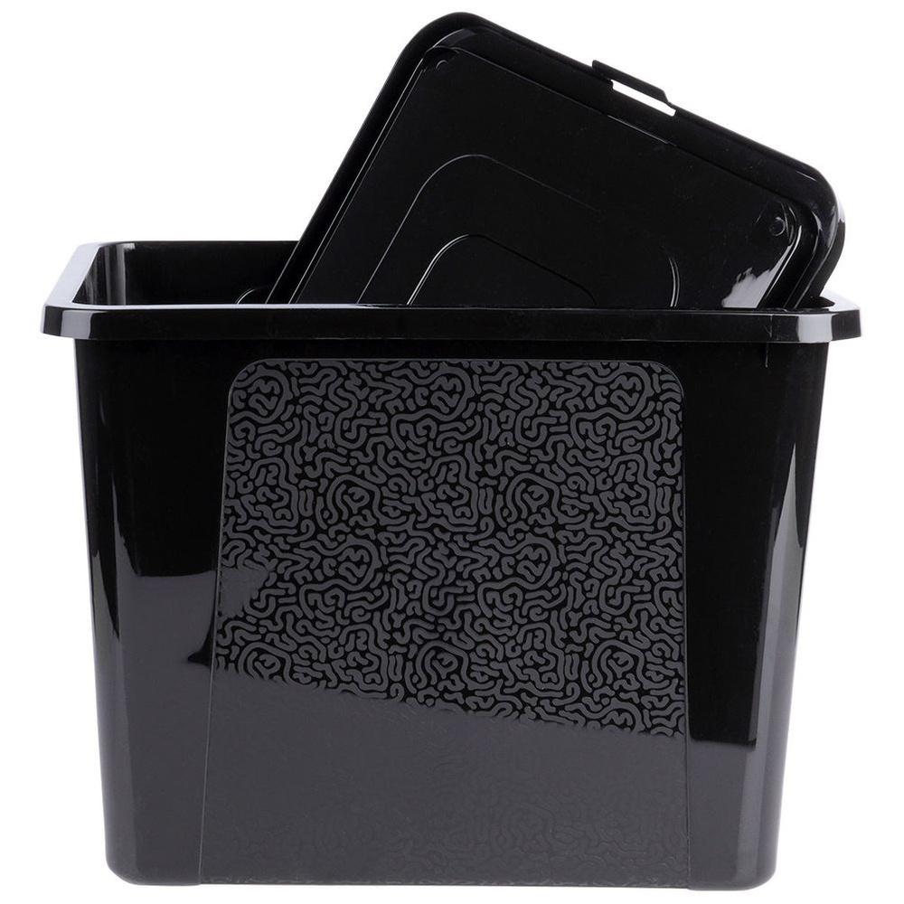 Plastic Storage Container Large Toy Box 30L Lid