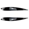 Eyebrows for Volkswagen VW POLO 4 MK4 9N 9N3 2005-2009 Headlight Eyelids Cover Eye Lids Sticker Trim Body Kit Car Accessories