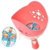 Outdoor Flying Disc Launcher Toys for Kids Exercising 1Set In Pink ABS