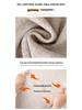 Extra-Size Women's Plus Velvet Wide-Leg Pants for Autumn and Winter, Middle-Aged and Elderly