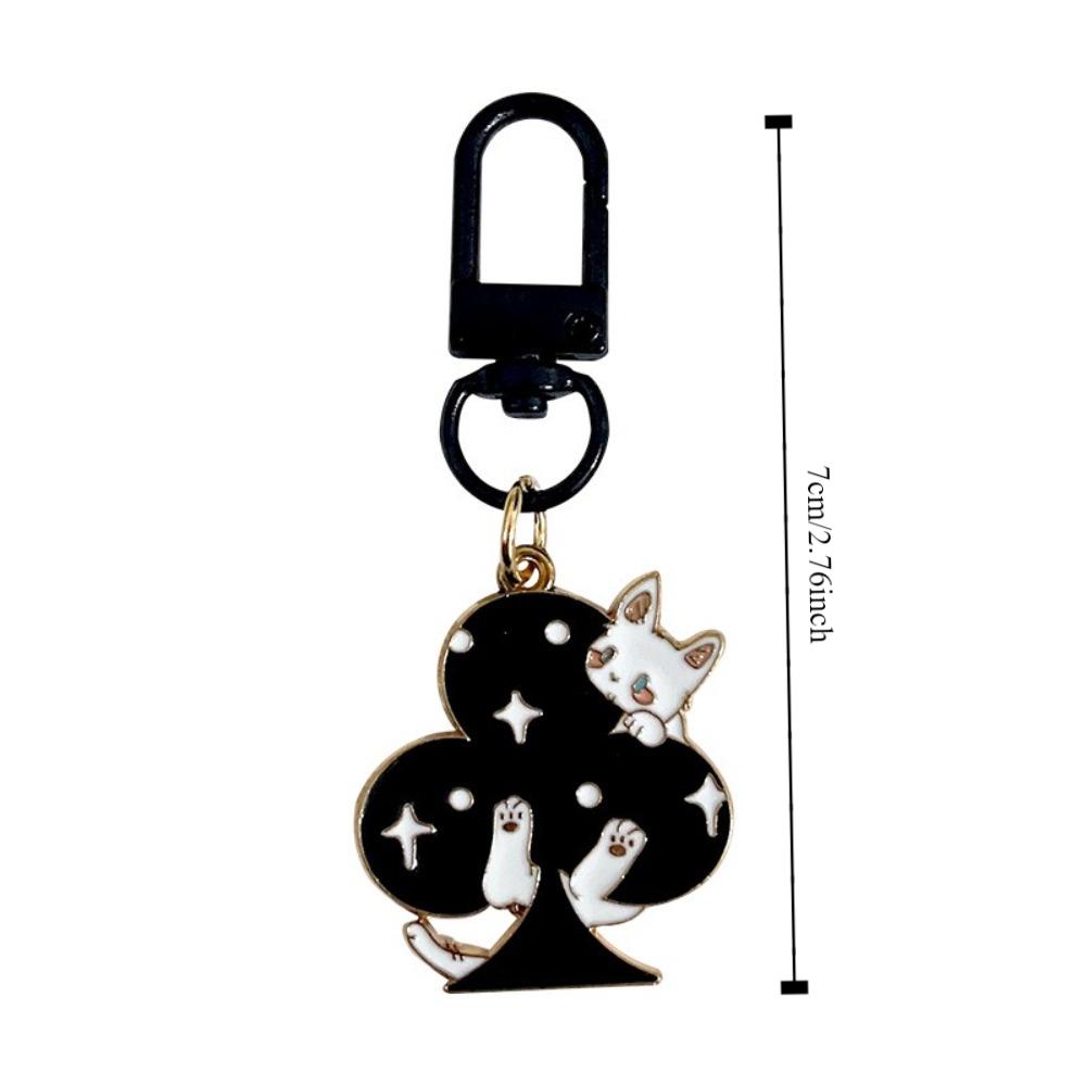 Zinc Zinc Zinc Alloy Zinc Zinc Alloy Cat Pendant Bag Charm Butterfly Car Keyring Female Lady Girl