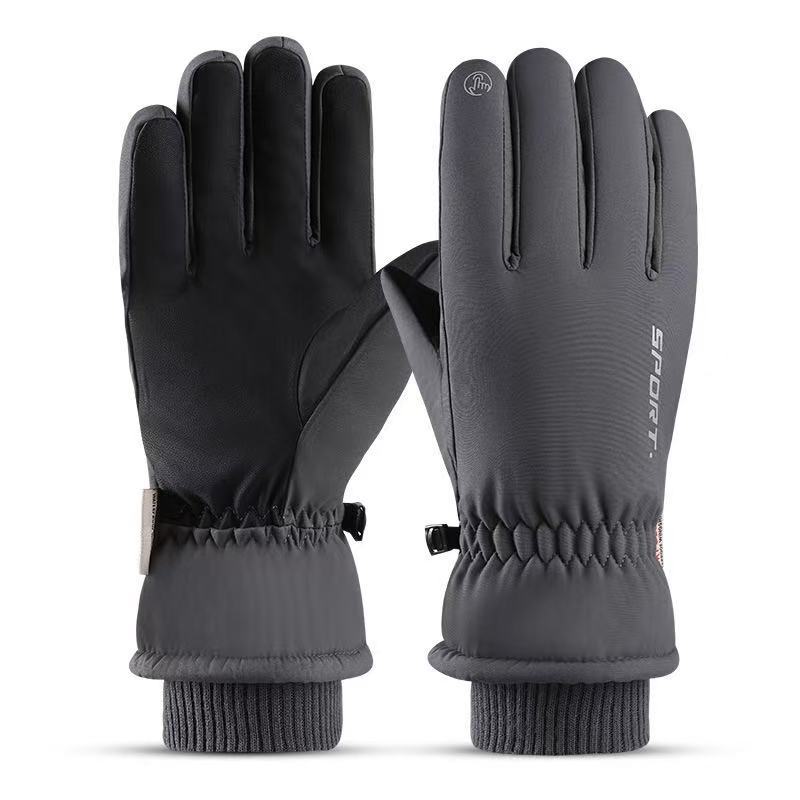 Strictly Selected Outdoor Ski Gloves, Women's Non-slip Cycling, Thickened Cycling, Cold-proof, Windproof, Waterproof and Warm Hands