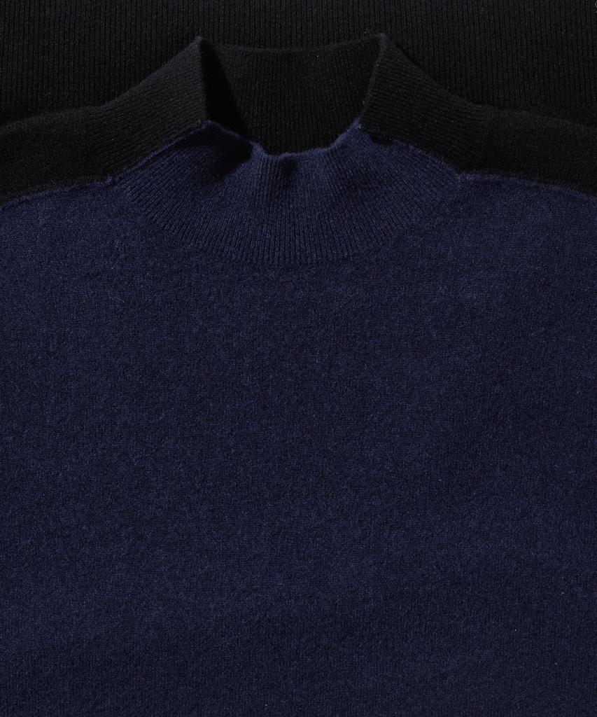 INTEMPOMOOD Half And Half Knit_Navy