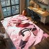 Naruto Anime Charakter Teppich für Wohnzimmer Schlafzimmer Heimdeko Coole Filmmatte Spielbodenmatte