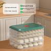 Dumpling Freezer Box - Fresh-Keeping and Quick-Freezing Storage for Wontons, Dumplings & Noodles