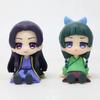 Q Version The Apothecary Diaries Maomao Jinshi Mini Figure Anime Periphery Kawaii Sitting Toys Desktop Car Ornaments Model Gifts