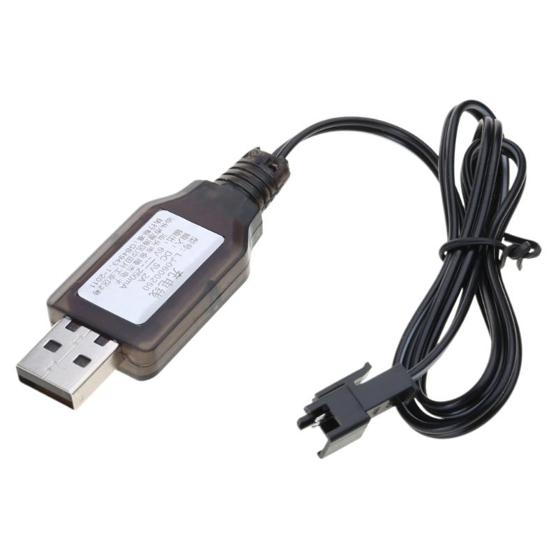 SM2P Plug Lithium Battery Charger Wire 6V Charging Cable Cord for Electric Toy Robot Remote Controlled Car 60cm