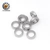 In-stock 6900 2RS Thin-walled Deep Groove Ball Bearing, 10x22x6, High-speed Motor Bearing with Blue Rubber Seal.