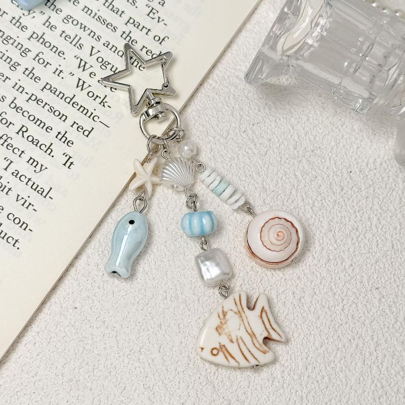 Ins Style Sweet Keychain Trend Backpack Hanging Piece Bag Charm Car Key Chain Girl Jewelry Accessorie Gift