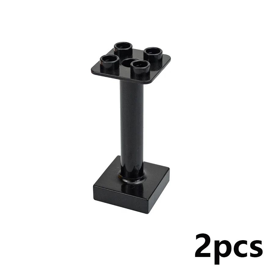 Nagy méretű csúszda, verseny, futópálya, labda, tégla, nagy részecske, építőkocka, tölcsér, csúszda, labirintus, kiegészítők, gyerekjátékok, kompatibilis duploe-k