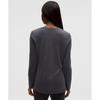 Lululemon Ribbed Drapey Softsteme Long Sleeve Tunic Coal