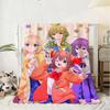 Anime My Deer Friend Nokotan Throw Kid-Friendly Flannel Throw Blanket Soft Warm Anti-Static Washable All Season