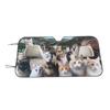 Aluminum Film Windshield Sunshade with Digital Print