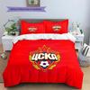 CSKA Moscow Football Club  Pattern Bedding Quilt Set  Home Decoration  Gift (1 * duvet cover + 2 * pillowcase  without core)
