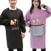 Waterproof Oil-Proof Kitchen Apron with Hand Towel