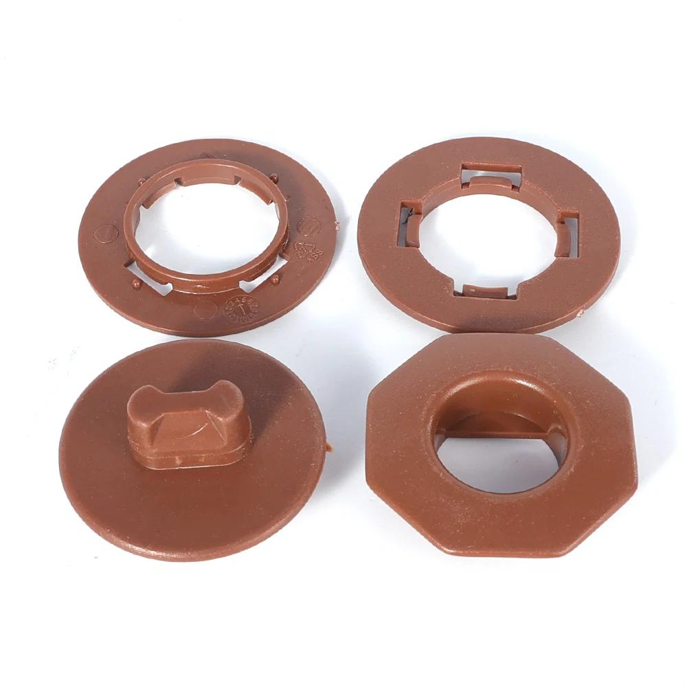 8/4-teilige Befestigungsschnalle für Autofußmatten, abnehmbare, doppellagige Autofußpolster, rutschfeste Klemmschnalle, universelle Auto-Lederteppich-Fixierung