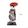 Asian Statue Collectible Figurine Japanese Kimono Geisha Doll Kabuki for Birthday