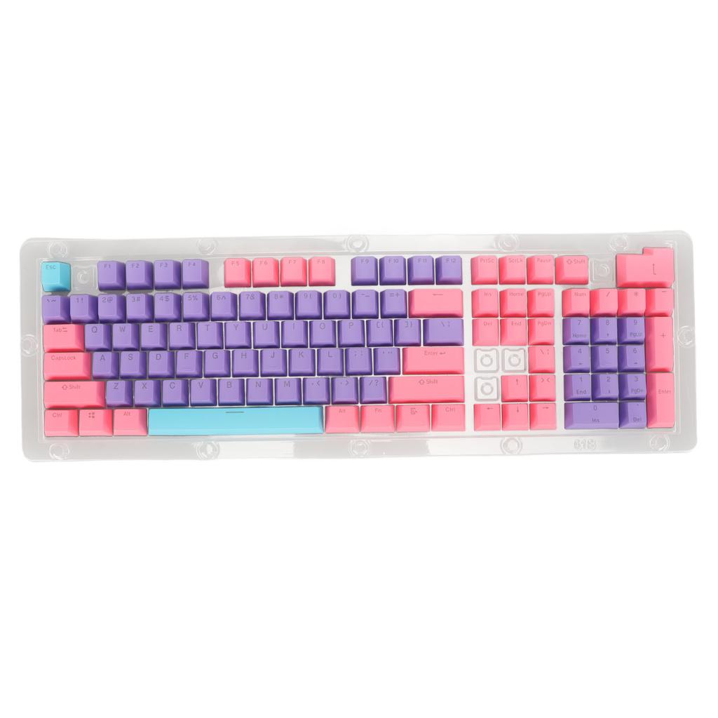 PBT Keyboard Keycaps 2 Color Injection Molding Light Transmission OEM Height DIY Combination Keycaps for Mechanical