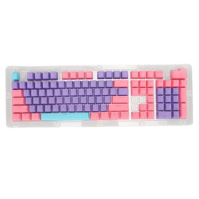 PBT Keyboard Keycaps 2 Color Injection Molding Light Transmission OEM Height DIY Combination Keycaps for Mechanical