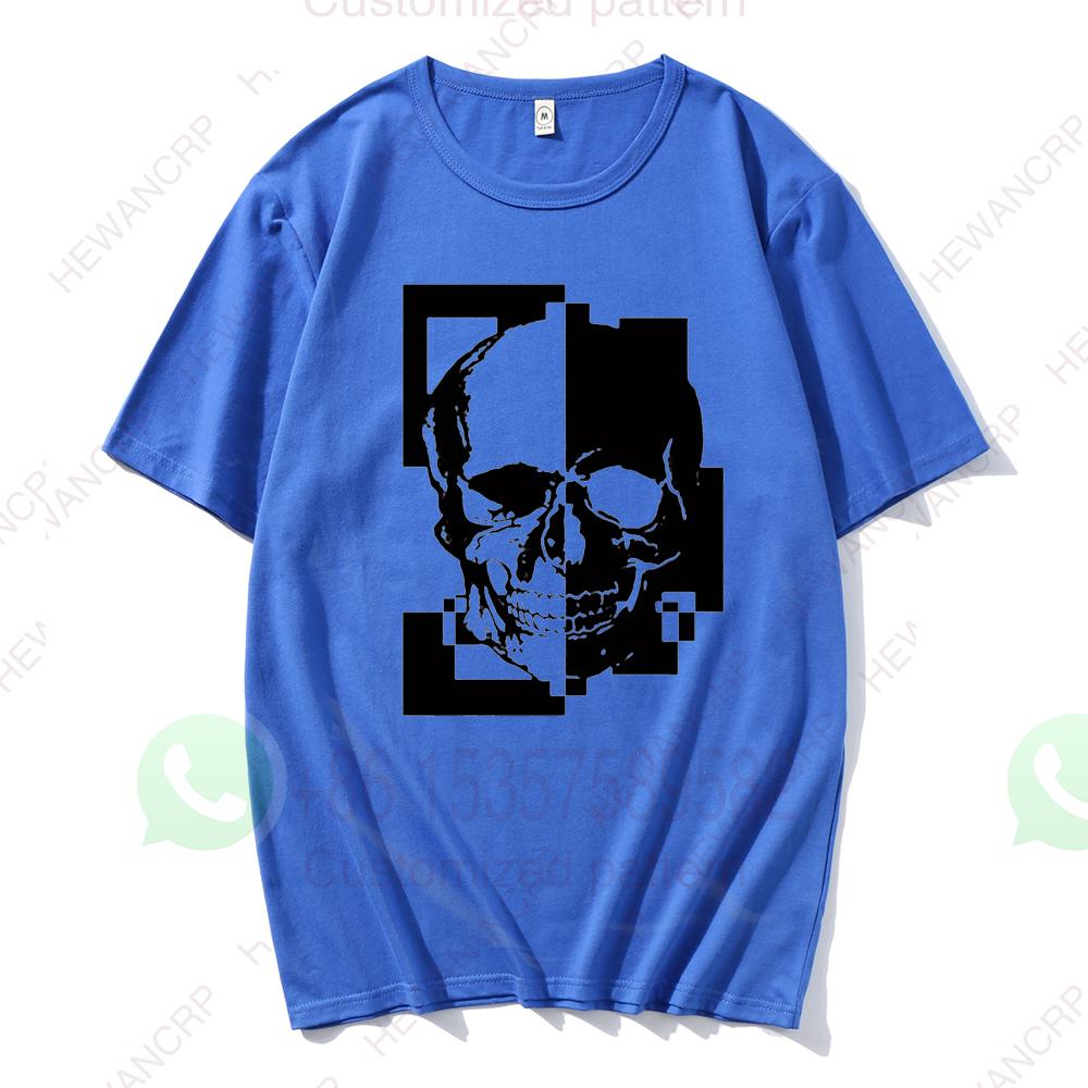 Lustiger Grafikdruck Herren T-Shirt Baumwoll-T-Shirts Rundhals kurzärmelig Tee Tops Herren Unisex lässig Übergroß Streetwear T-Shirts