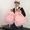 Schoolbag Cute Schoolbag Junior High School Student College Student Large Capacity Floral Fresh Backpack Girl Fashion Backpack