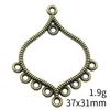 2025 Trend Accesories Water Drop Earring Connector Accessories Parts Ornaments For Home Accessories Parts