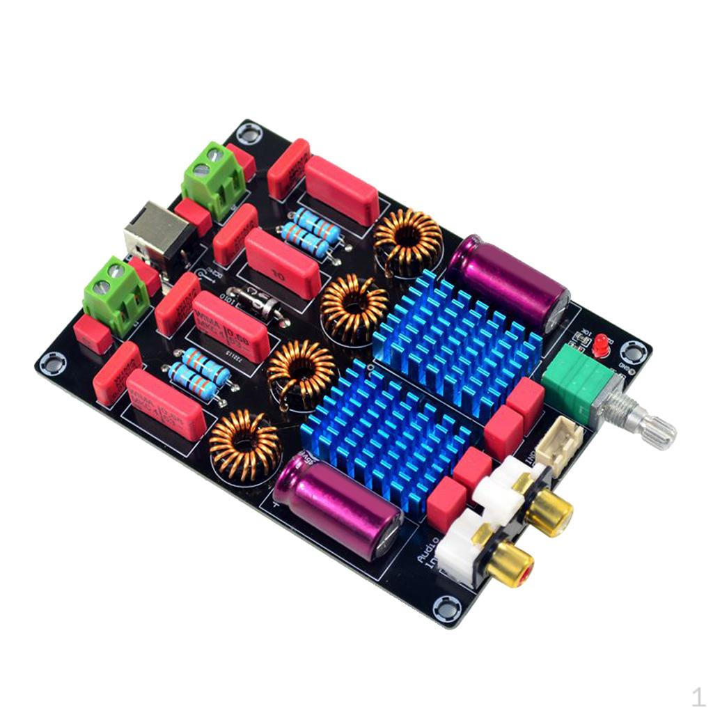 

Two-channel 2x100W Stereo Amp Board Deluxe High-performance Audio Amplifier