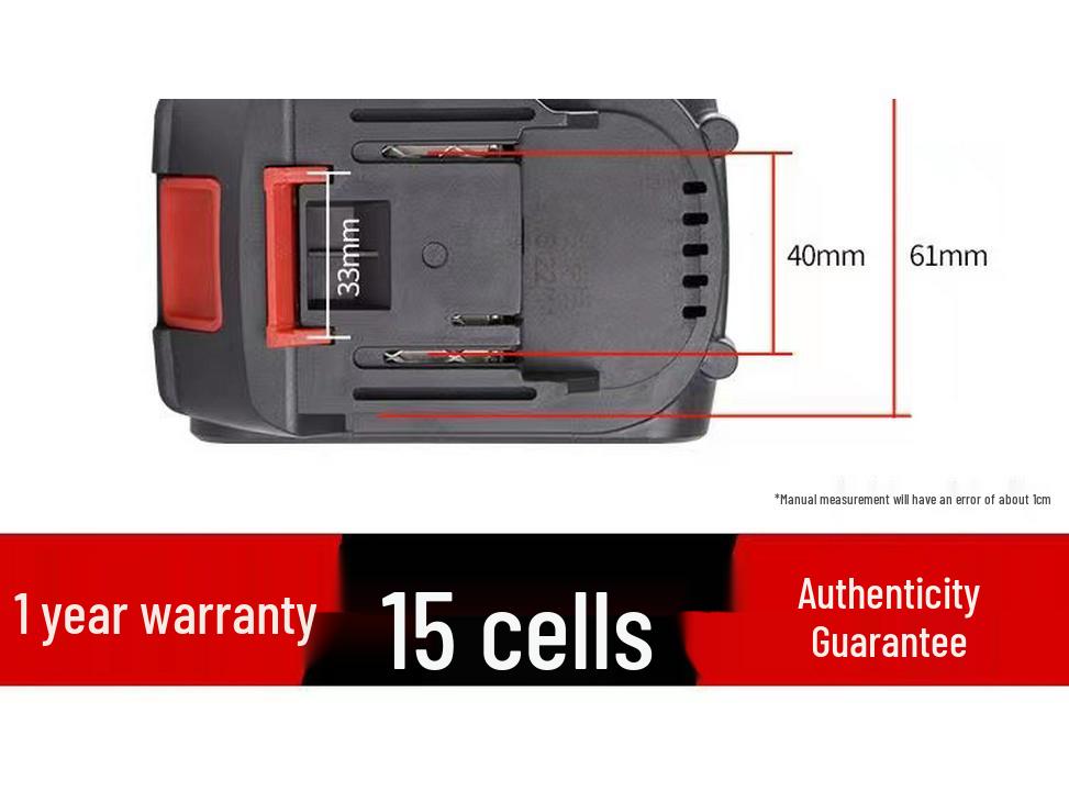 High-Power Electric Impact Wrench & Drill Kit with Universal Lithium Battery