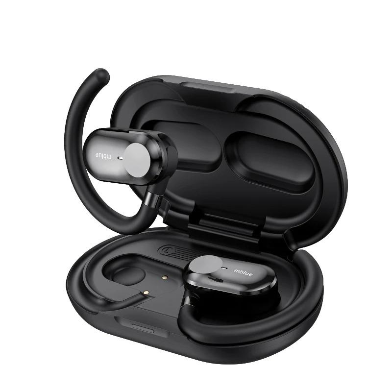 Original MEIZU Mblue H06 TWS Drahtlose Ohrhörer Wasserdicht HIFI Sportliche Geräuschunterdrückung Bluetooth-Kopfhörer 360mAh Ladeetui Gaming-Kopfhörer