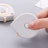 A Compact BMI Calculator Tape Measure, A 1.5-Meter/4.92-Foot Round Plastic Body Measuring Retractable Ruler,  for Diet, Weight Loss, Fitness,