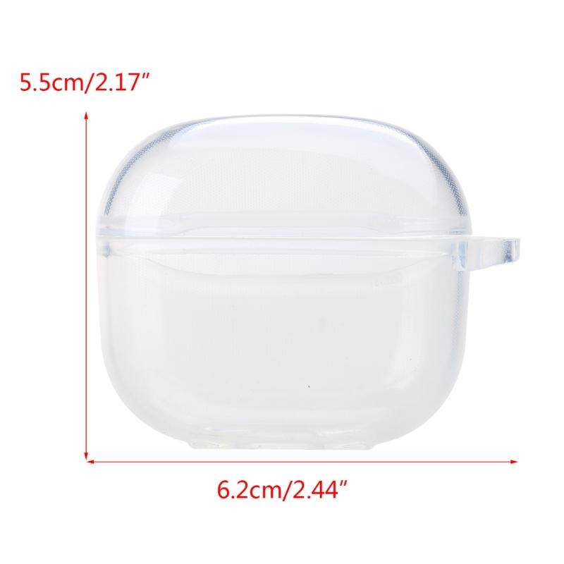 For  LP40 Pro Earphone Transparent Cover Protective for Shell Shockproof Waterproof Frame Sleeve Wear Resist Housi