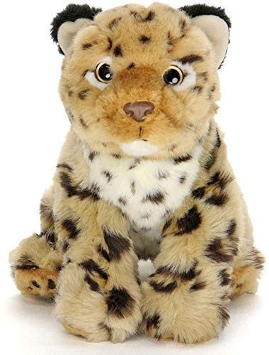 Carolata Leopard Plush Toy (Baby/Real Animal Family/Soft Touch) Realistic Animal Toy Doll Gift Present Birthday (Twice Tested) / Christmas Present