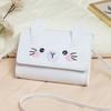 Fashion cute oblique span bag mall bag new embroidered cat change bag gift small bag