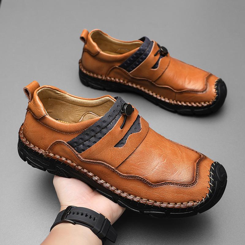 

Autumn large size outdoor leisure sports lazy Doudou shoes 38 чёрный