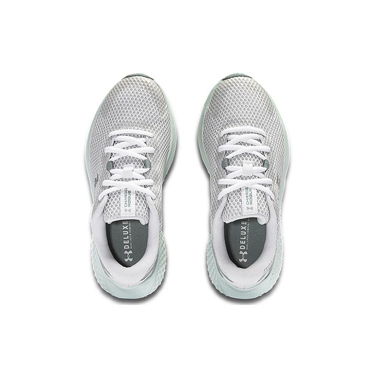 Under Armour  Charged Rogue 3 White Opal Green Women Sneakers 3025526-102