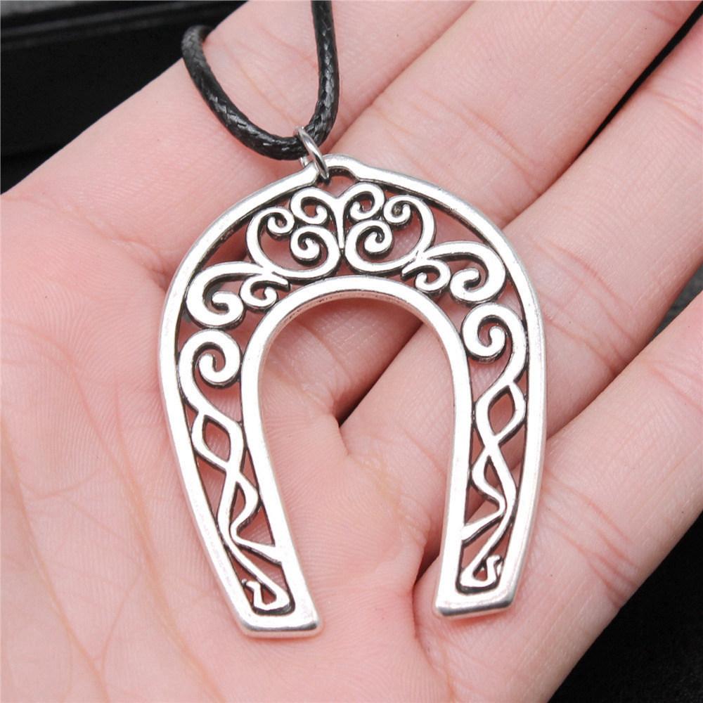 Sports Travel Adventure Themed Pendant Antique Bronze Silver Metal Mom Collar Necklace Hot Sale