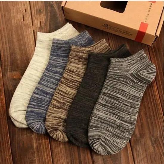 5 Pairs 10 Pairs Cotton Letters Comfortable Breathable Men Ankle Sock Summer Hip Hop Harajuku Hipster Socks Men Funny Sock